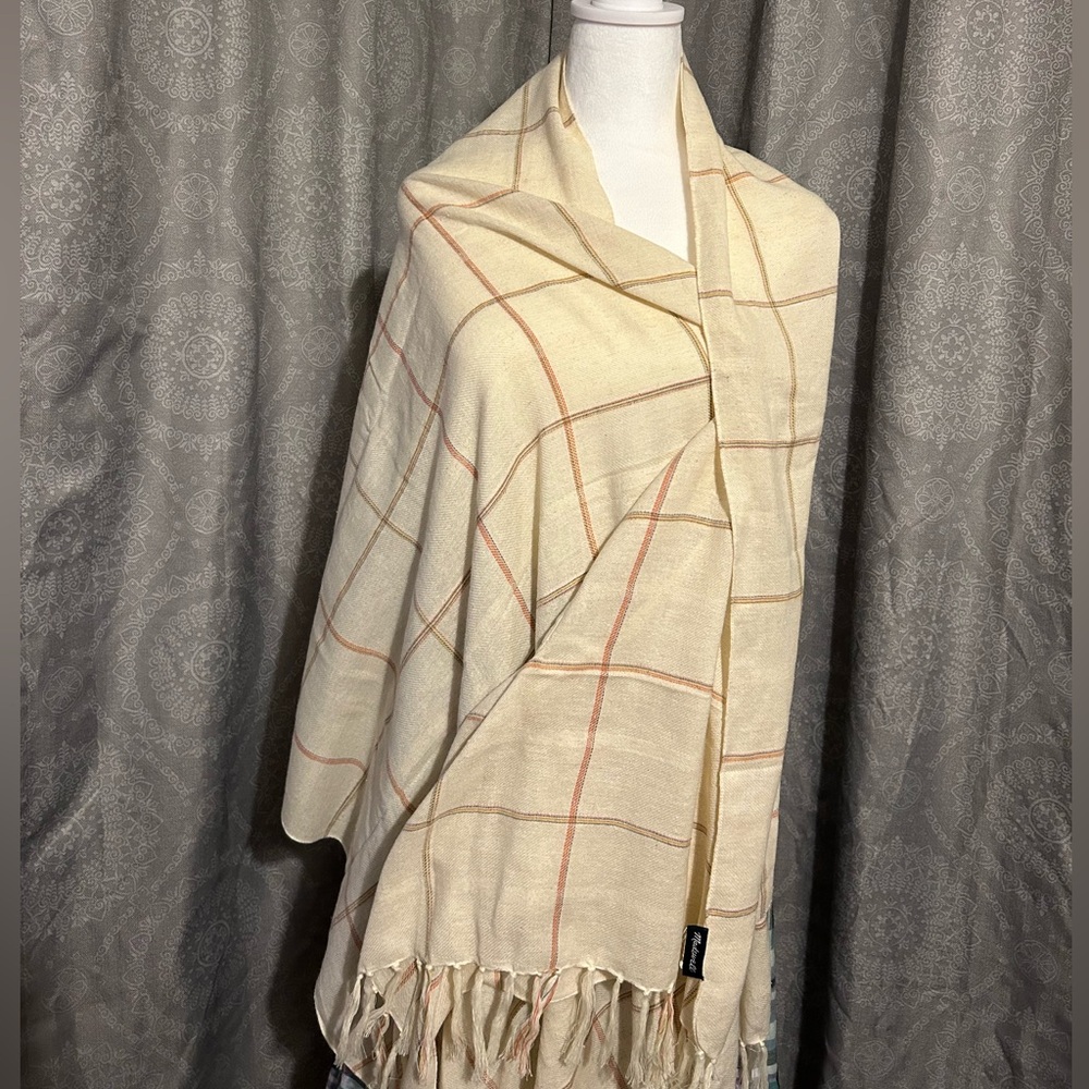 Madewell Wrap/Scarf/Shawl with armholes